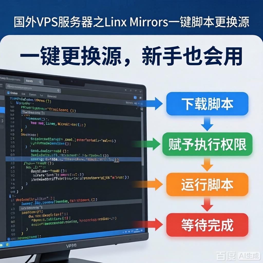 拿到海外VPS（如搬瓦工、CloudCone、RackNerd等）后，安装好Linux系统（CentOS、Debian、Ubuntu等），你会发现从官方源下载软件非常慢。这是因为默认源服务器在海外，国内访问延迟高。其实只需一条命令，就能通过 LinuxMirrors一键脚本 快速更换为国内镜像源，让后续软件安装速度提升数倍